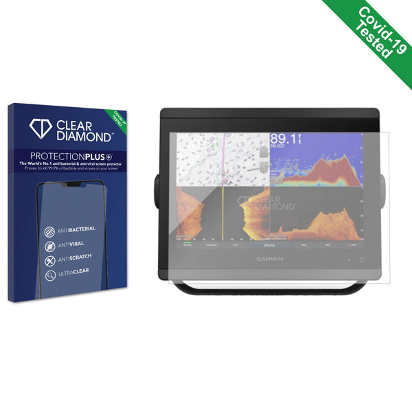 Clear Diamond Anti-viral Screen Protector for Garmin GPSMAP 8610