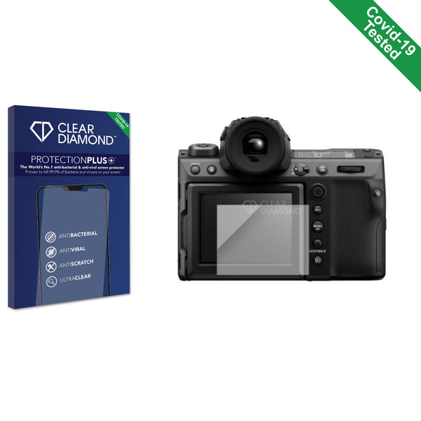 Clear Diamond Anti-viral Screen Protector for Fujifilm GFX100S II