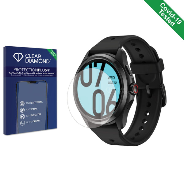 Clear Diamond Anti-viral Screen Protector for Mobvoi TicWatch Pro 5