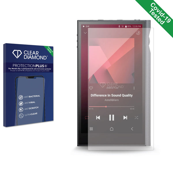 Clear Diamond Anti-viral Screen Protector for Astell&Kern KANN Ultra