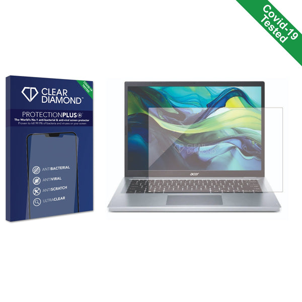 Clear Diamond Anti-viral Screen Protector for Acer Aspire Go 14"