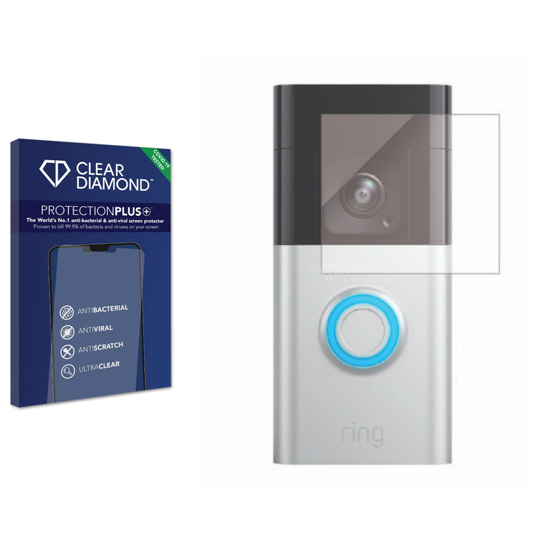 Anti-bacterial Screen Protector for Ring Battery Video Doorbell Pro