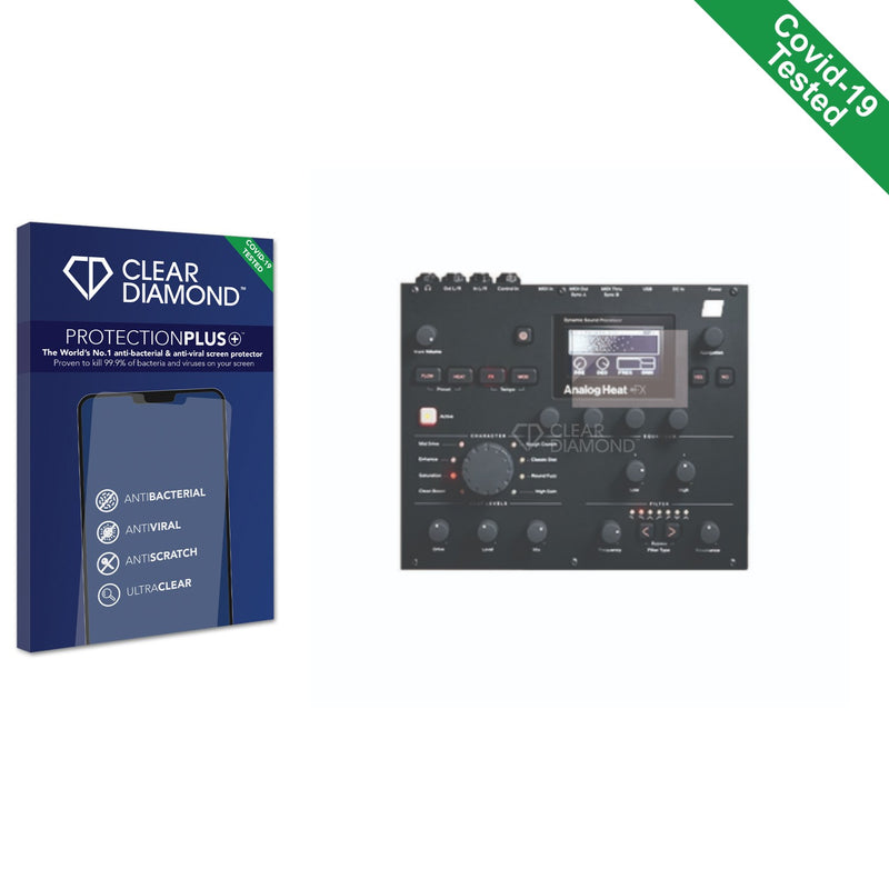 Clear Diamond Anti-viral Screen Protector for Elektron Analog Heat +FX