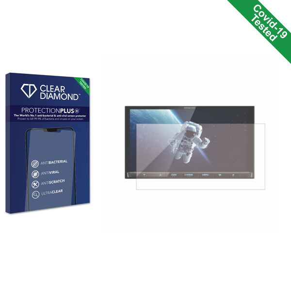 Clear Diamond Anti-viral Screen Protector for Kenwood DDX9020DABS