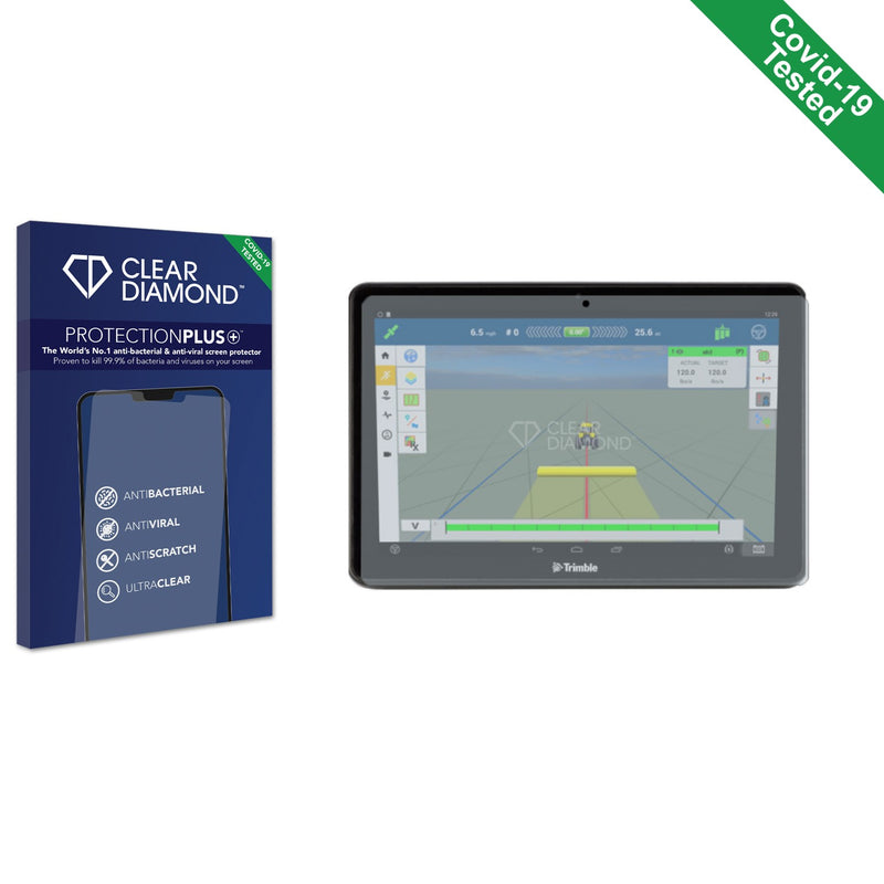 Clear Diamond Anti-viral Screen Protector for Trimble TMX-2050