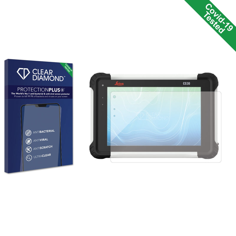 Clear Diamond Anti-viral Screen Protector for Leica CS30 Tablet