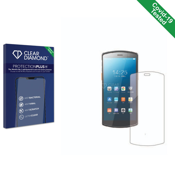 Clear Diamond Anti-viral Screen Protector for Urovo DT50