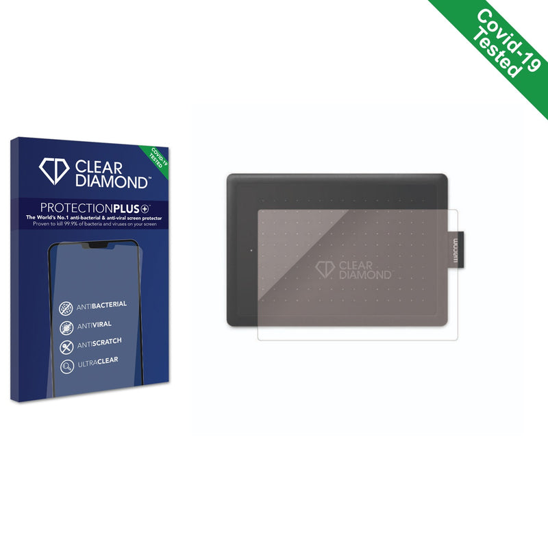 Clear Diamond Anti-viral Screen Protector for Wacom One S