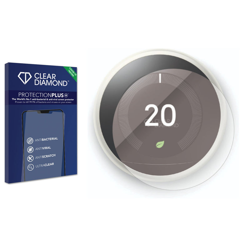 Anti-bacterial Screen Protector for Google Nest Learning Thermostat