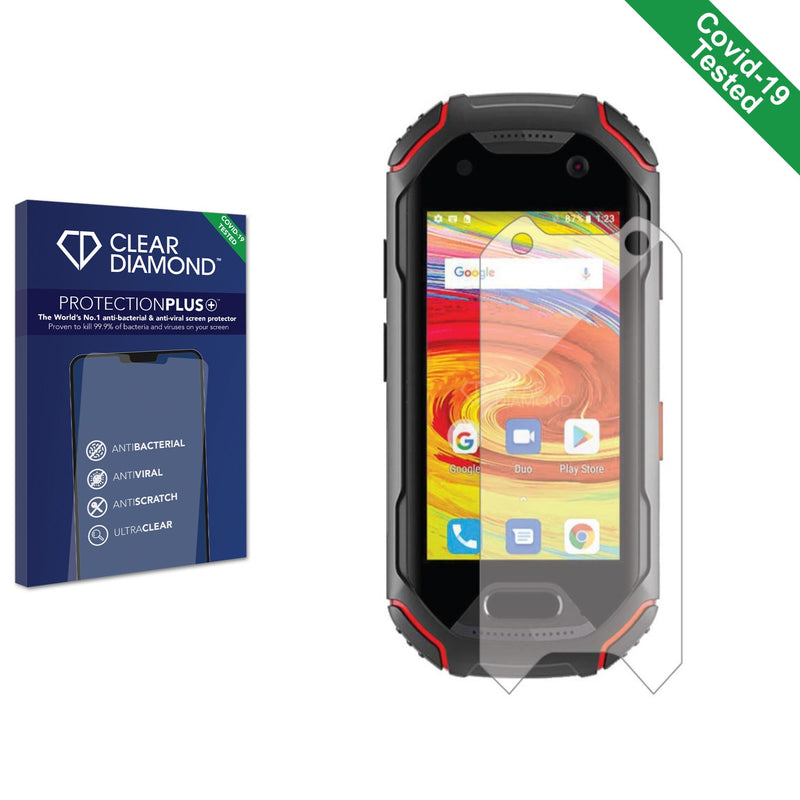 Clear Diamond Anti-viral Screen Protector for Unihertz Atom