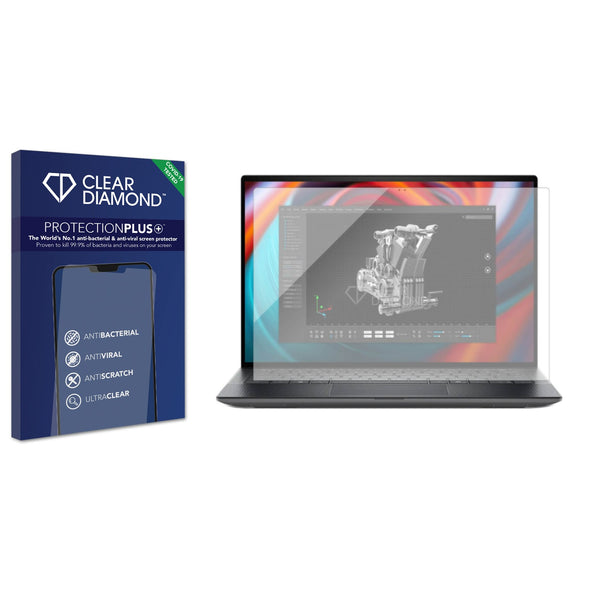 Anti-bacterial Screen Protector for Dell Precision 5490 Workstation