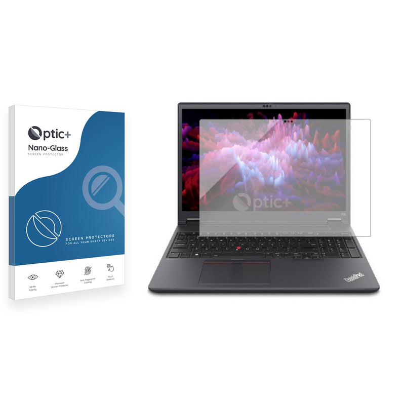 Optic+ Nano Glass Screen Protector for Lenovo ThinkPad P16v Gen 2