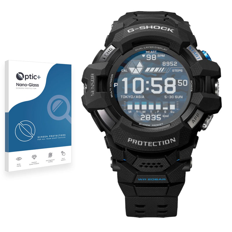 Optic+ Nano Glass Screen Protector for Casio G-Shock GSW-H1000