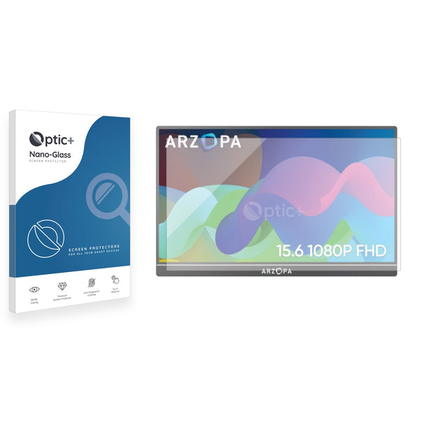 Optic+ Nano Glass Screen Protector for ARZOPA 15.6" Portable Monitor