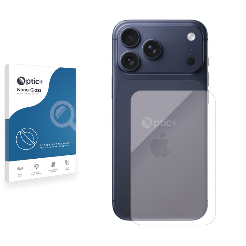 Nano Glass rear protector for Apple iPhone 17 Pro Max