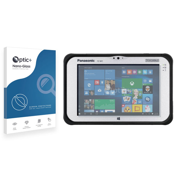 Optic+ Nano Glass Screen Protector for Panasonic Toughbook M1 Value