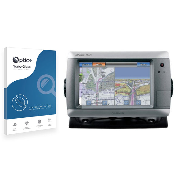 Optic+ Nano Glass Screen Protector for Garmin GPSMAP 720s