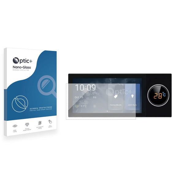 Optic+ Nano Glass Screen Protector for Tuya Smart Home System 6 Central Control Panel