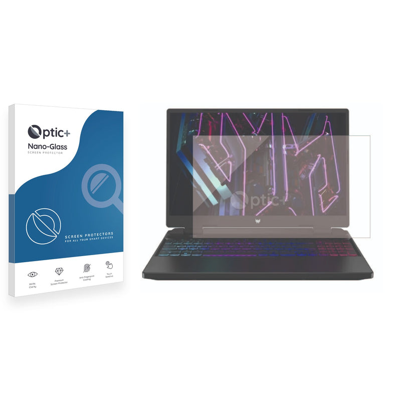 Optic+ Nano Glass Screen Protector for Acer Predator Helios Neo 16"