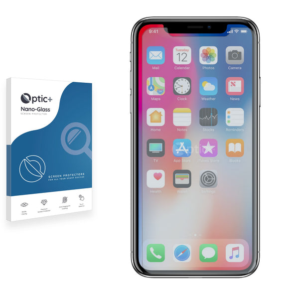 Optic+ Nano Glass Screen Protector for Apple iPhone X