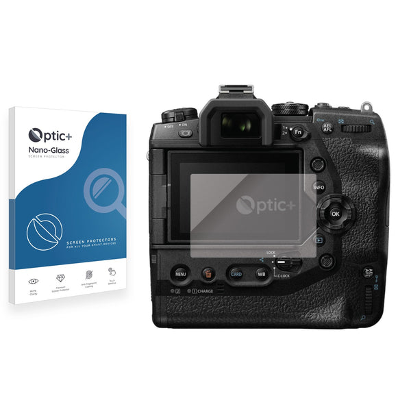 Optic+ Nano Glass Screen Protector for Olympus OM-D E-M1X