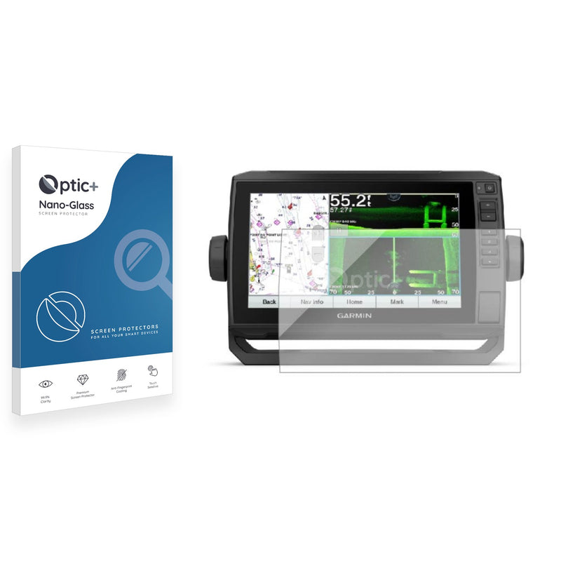 Optic+ Nano Glass Screen Protector for Garmin echoMAP UHD 94sv