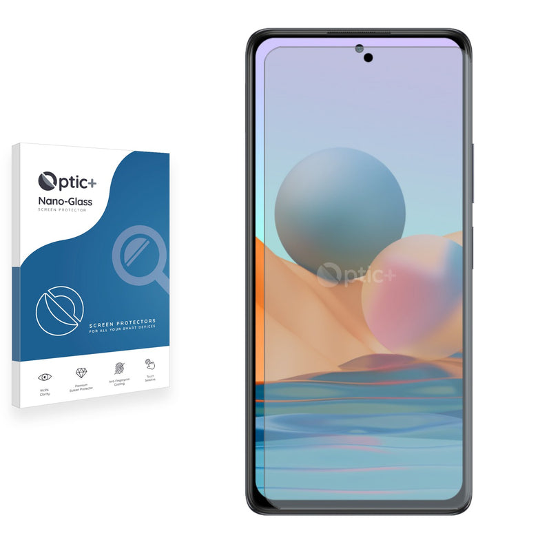 Optic+ Nano Glass Screen Protector for Xiaomi Redmi Note 10