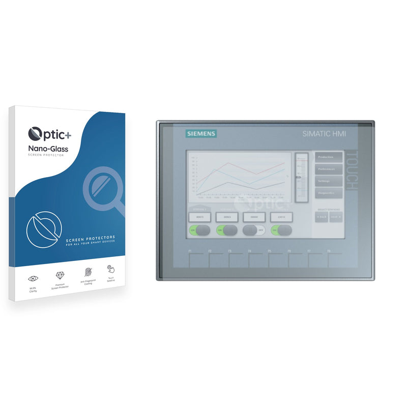 Optic+ Nano Glass Screen Protector for Siemens Simatic HMI KTP 700 Basic