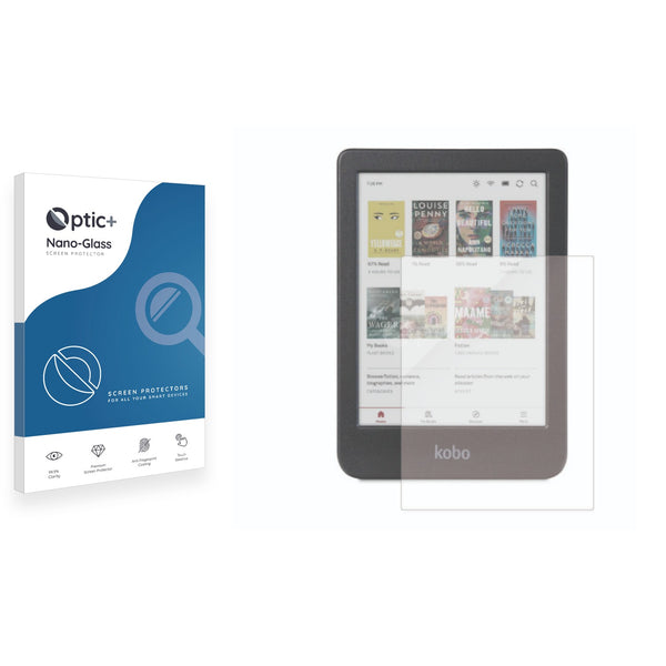 Optic+ Nano Glass Screen Protector for Kobo Clara Colour