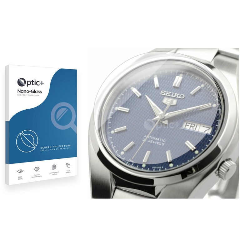 Optic+ Nano Glass Screen Protector for Seiko 5 Automatic SNK603