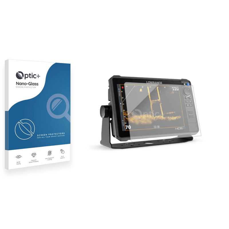 Optic+ Nano Glass Screen Protector for Lowrance HDS PRO 10