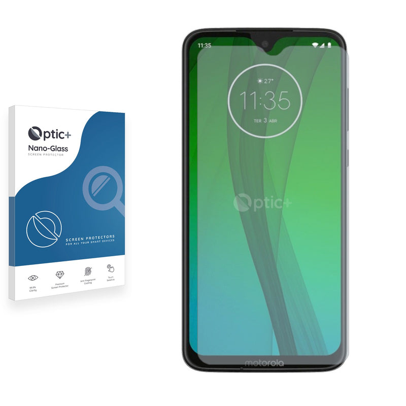 Optic+ Nano Glass Screen Protector for Motorola Moto G7 Plus