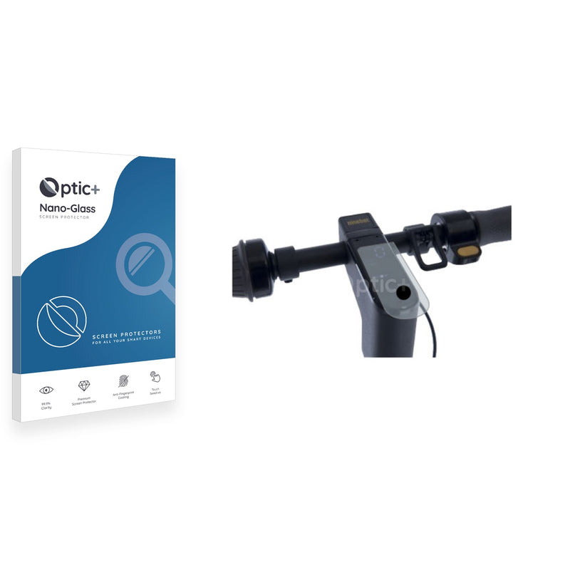 Optic+ Nano Glass Screen Protector for Segway Ninebot KickScooter MAX G30