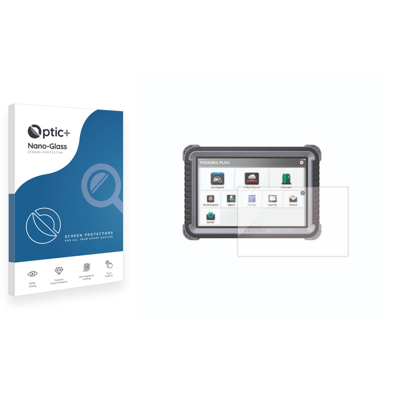 Optic+ Nano Glass Screen Protector for Topdon Phoenix Plus