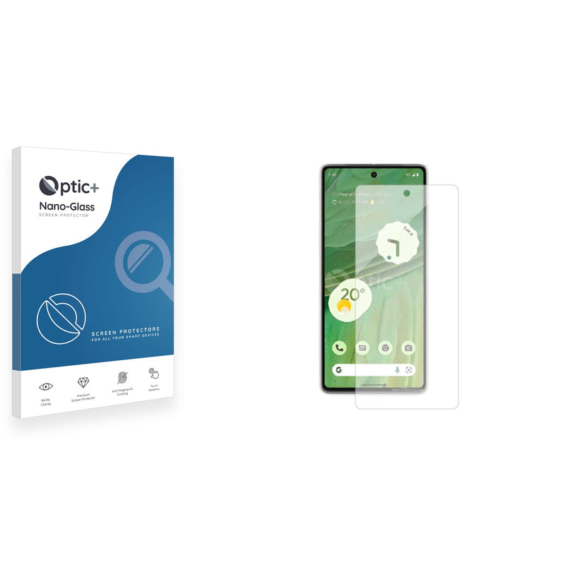 Optic+ Nano Glass Screen Protector for Google Pixel 7