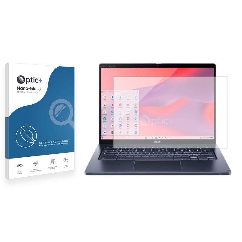 Optic+ Nano Glass Screen Protector for Acer Chromebook Spin 714