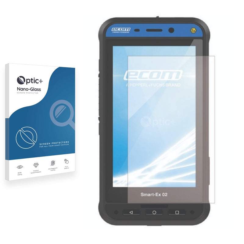 Optic+ Nano Glass Screen Protector for Ecom Smart-Ex 02 DZ2