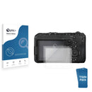 3-pack of Nano Glass screen protectors for Canon EOS R6 V Body Limited Ed Kit
