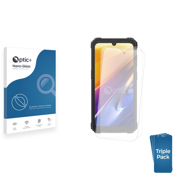 3-pack of Nano Glass screen protectors for Blackview BV5300 Plus