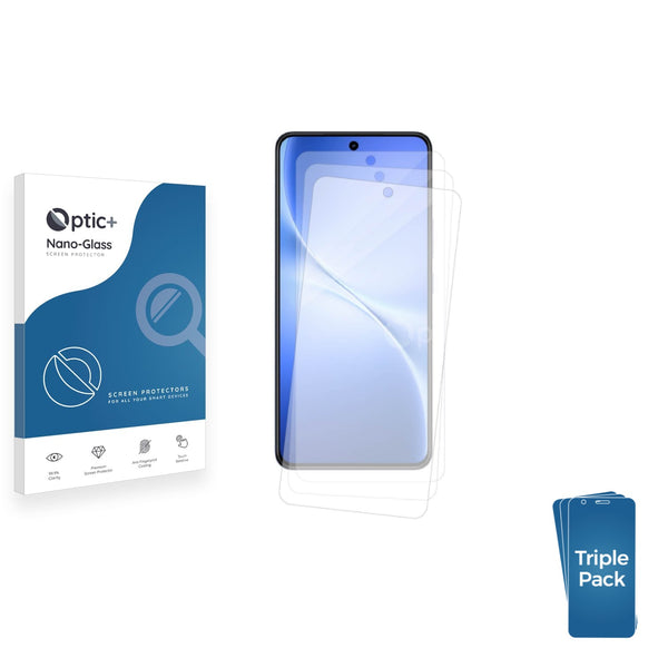 3-pack of Nano Glass screen protectors for Vivo V60 Lite 4G