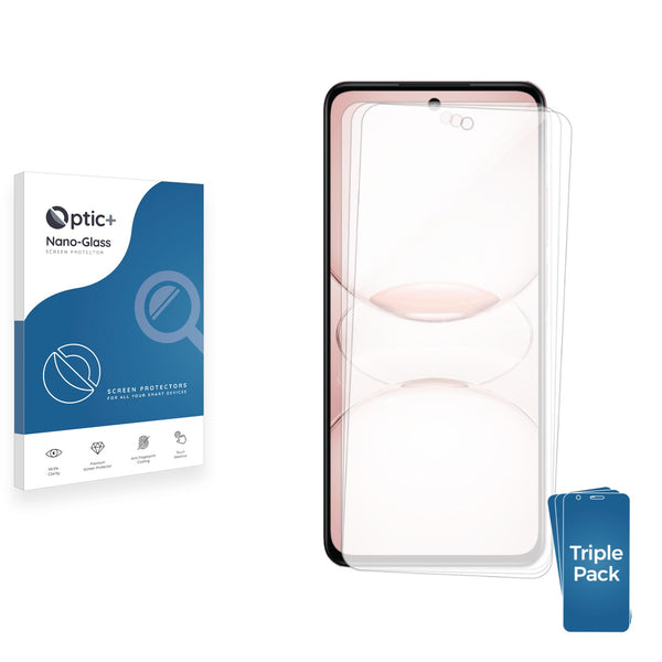 3-pack of Nano Glass screen protectors for realme C75x