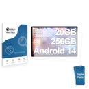 3-pack of Nano Glass screen protectors for PIXGOOD 2K 10.4"