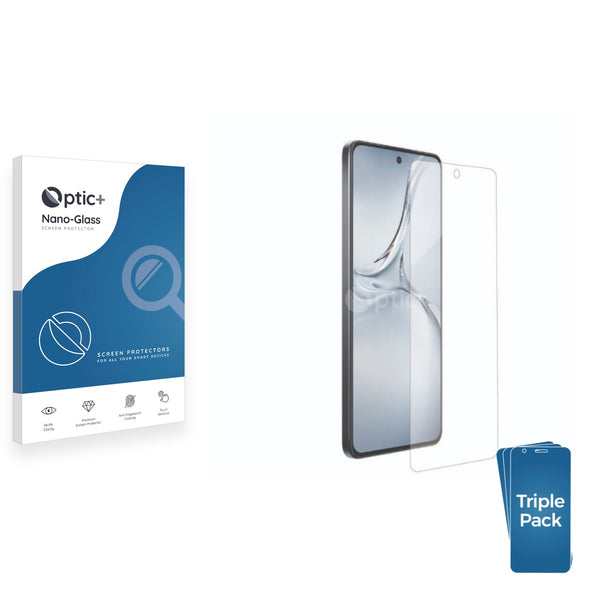 3pk Optic+ Nano Glass Screen Protectors for Oppo K12