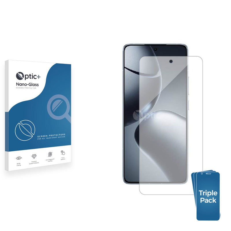 3-pack of Nano Glass screen protectors for Xiaomi 14T Pro