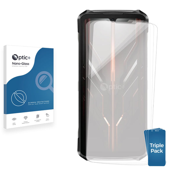 3-pack of Nano Glass screen protectors for Doogee S119