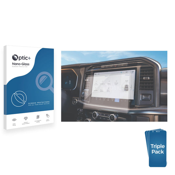 3-pack of Nano Glass screen protectors for Ford F-150 Tremor 12" Infotainment (2024-2025)