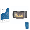 3pk Optic+ Nano Glass Screen Protectors for Humminbird Helix 7