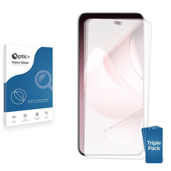 3-pack of Nano Glass screen protectors for Oppo Reno 13 Pro