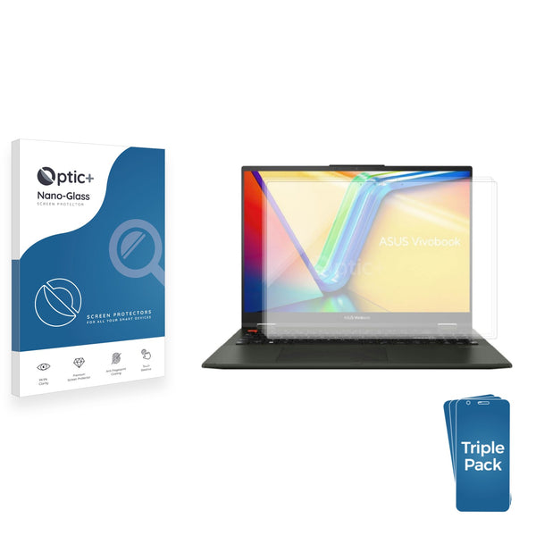 3-pack of Nano Glass screen protectors for ASUS Vivobook S 16 Flip TP3607SA-RJ022W