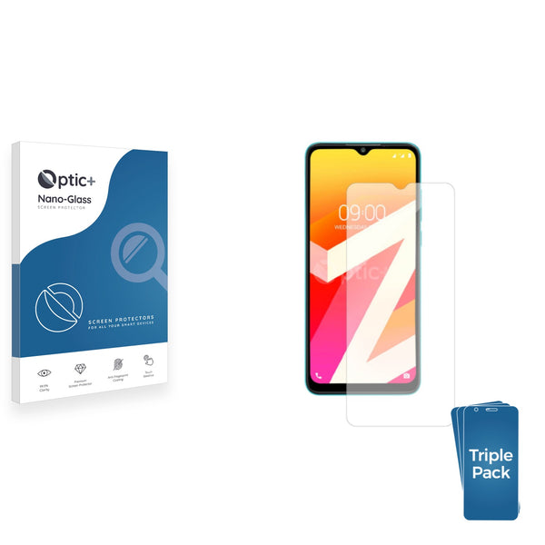 3-pack of Nano Glass screen protectors for Lava Z6